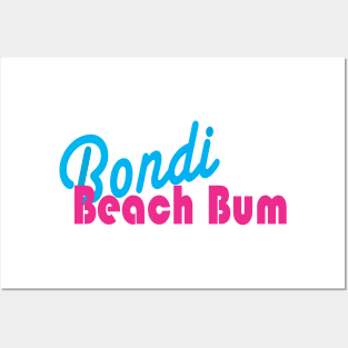 Bondi Beach bum Posters and Art